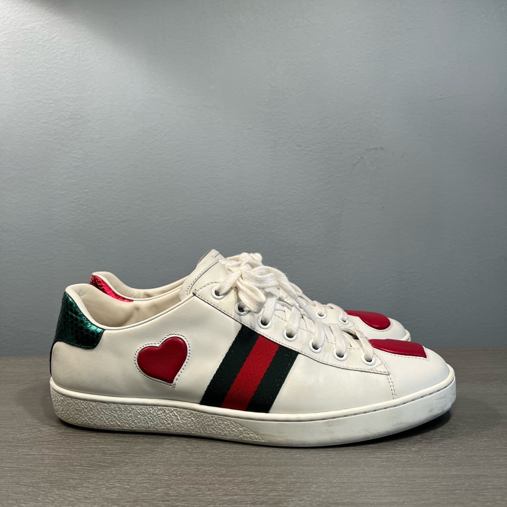 Gucci Ace Heart Sneakers